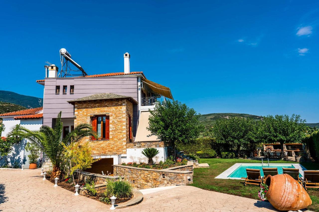 Chariklia'S House With Private Pool Villa Káto Lekhónia Kültér fotó